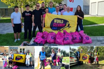 secura protect sammelt über 200 Kilogramm Müll am World Cleanup Day 2025