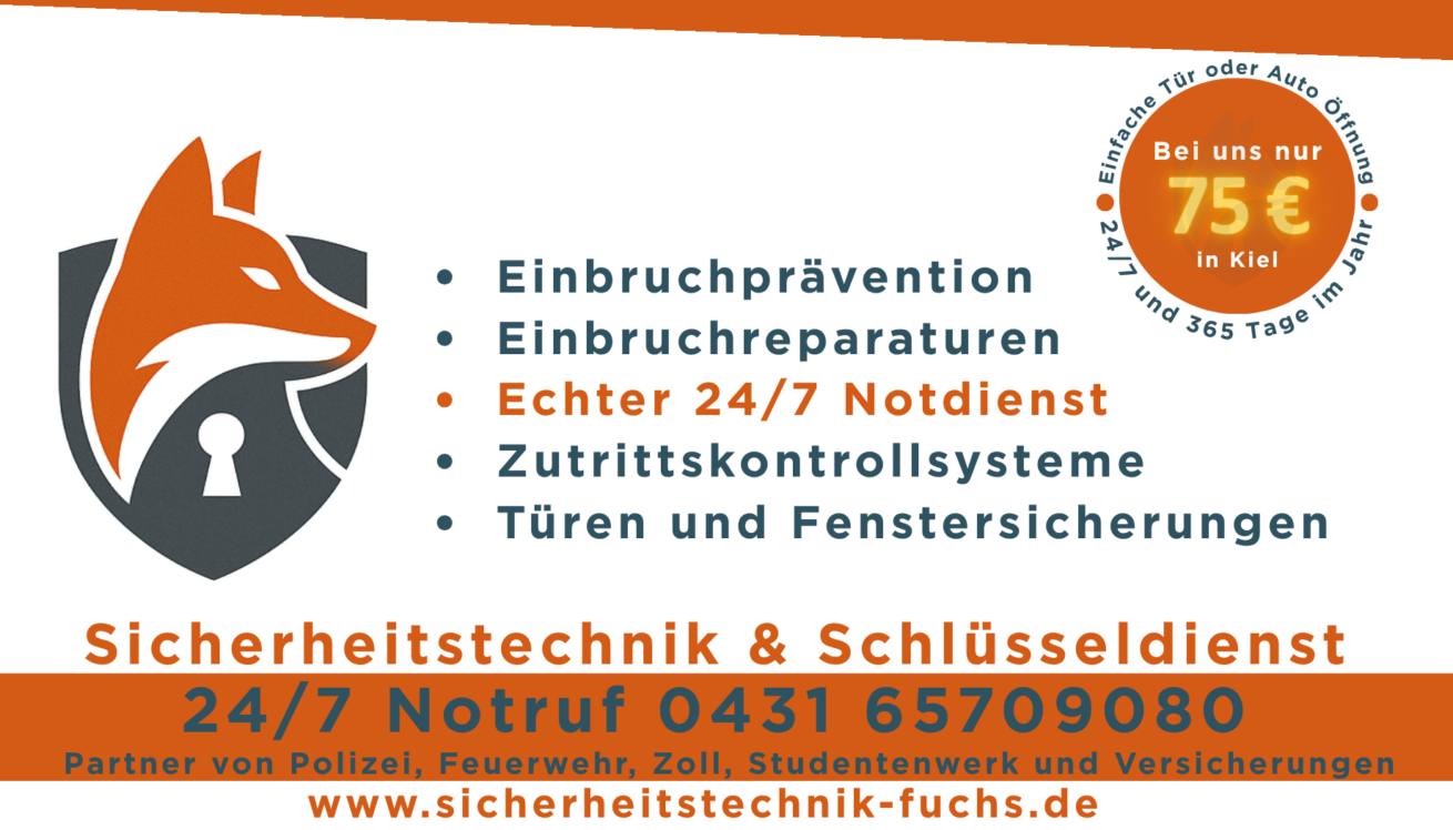 Sicherheitstechnik Fuchs schützt Verbraucher vor Abzocker beim Schlüsseldienst