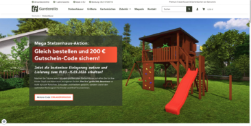 Stelzenhaus-Aktion bei GARDORELLO: Jetzt kaufen und kostenlos bis Frühjahr 2026 einlagern lassen