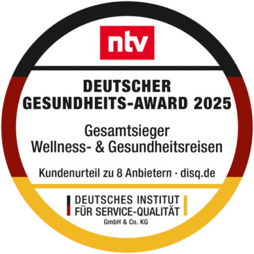 Wainando Travel 2025 erneut zum besten Anbieter für Wellness- und Gesundheitsreisen gekürt