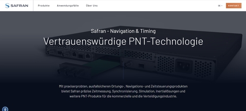 Wenn GPS versagt: Safran Electronics & Defense sichert präzise Navigation und Zeit-Synchronisation mit Trägheitsnavigationssystemen, Atomuhren
