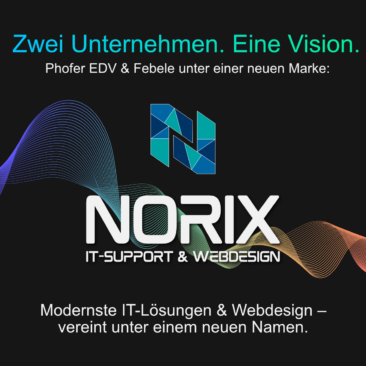 Zwei Unternehmen, eine Vision – Norix IT Support & Webdesign startet neu durch