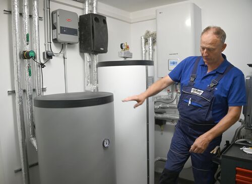 Zwischen Wärmepumpe und Warteschleife