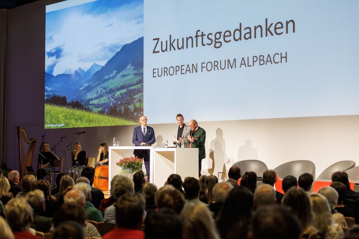80 Jahre Europäisches Forum Alpbach wurde im Congress Centrum Alpbach gefeiert