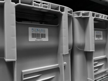 Bewährt in Praxis und Industrie: PMG OnMould Barcode-Label