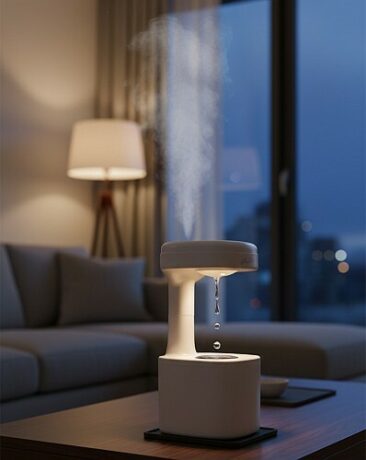 Carlo Milano Antigravity-LED-Luftbefeuchter