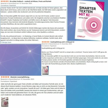 ChatGPT liefert generische Texte? Dieses Buch zeigt, wie es anders geht