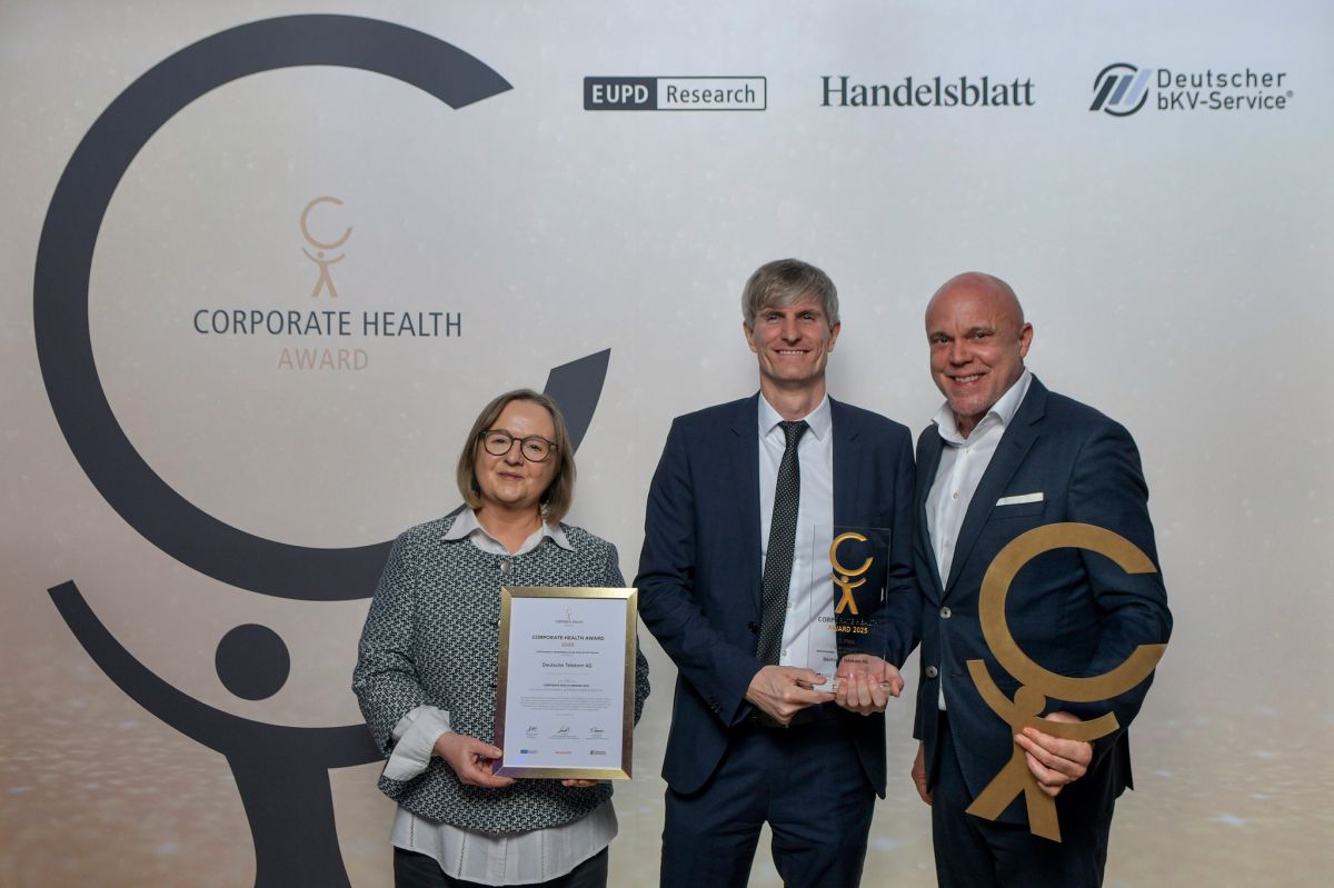 Corporate Health Award 2025: Deutschlands gesündeste Arbeitgeber stehen fest