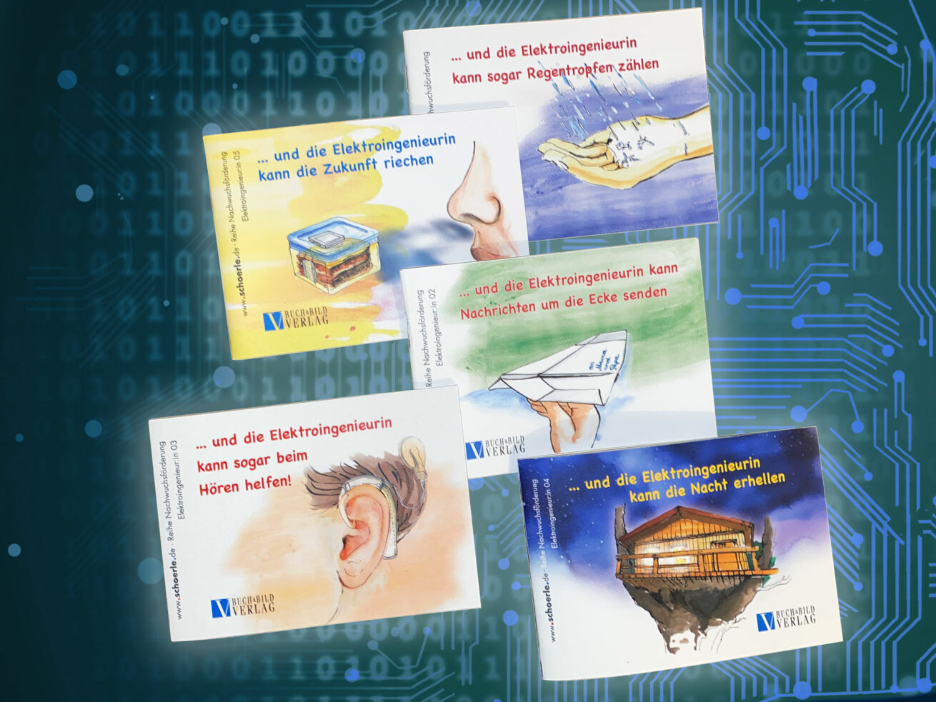 Das fünfte Kinderbuch zur E-Technik handelt vom riechen – eine spannende Geschichte zur Nachwuchsföderung