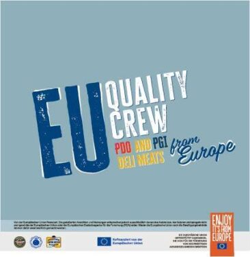 DIE ITALIENISCHEN WURSTWAREN DER QUALITY CREW IM RAMPENLICHT IN MÜNCHEN