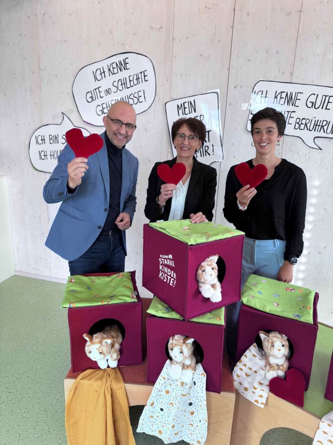 Die „Kleine Starke Kinder Kiste“ – Prävention gegen sexualisierte Gewalt beginnt schon in der Krippe