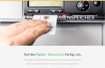 Digitale Plattform: Automatisierte Tachographen-Auswertung und Spesenabrechnung