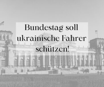 Führerschein weg nach Spurwechsel? Bundestag soll ukrainische Fahrer schützen!