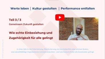 Haltung, Konsistenz und echte Einbeziehung – ein Dreiklang für gemeinsamen Fortschritt ohne Spaltung