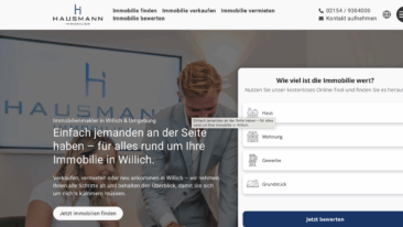 Immobilienmakler Willich – Hausmann Immobilien