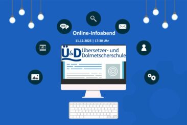 Infoabend für Berufe mit Sprachen als Online-Ausbildung: Webinar Deutsche Rechtssprache mit Fördermöglichkeit