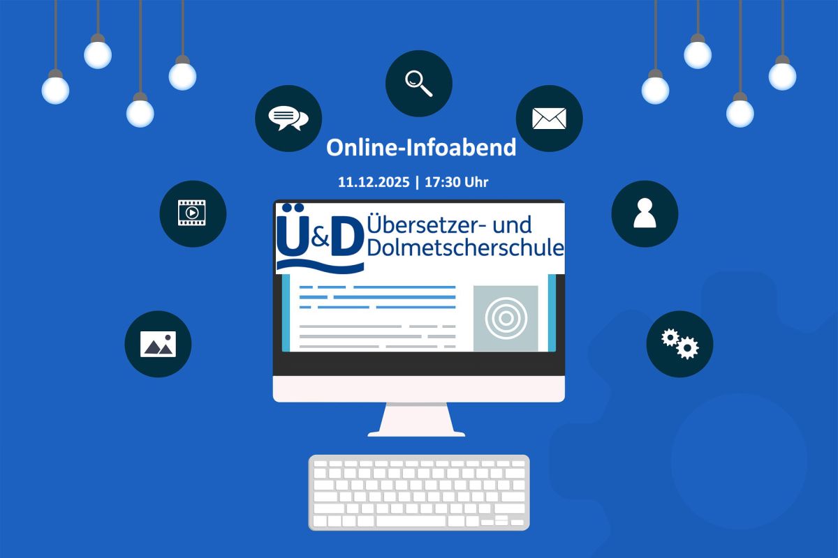 Infoabend für Berufe mit Sprachen als Online-Ausbildung: Webinar Deutsche Rechtssprache mit Fördermöglichkeit