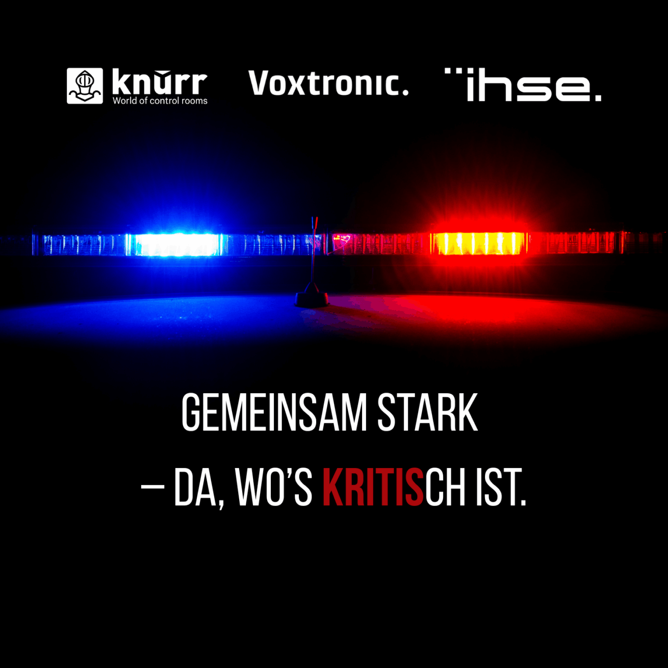 Knürr, IHSE und Voxtronic präsentieren Sicherheitslösungen für kritische Infrastrukturen auf der PMRExpo
