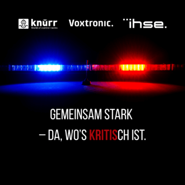 Knürr, IHSE und Voxtronic präsentieren Sicherheitslösungen für kritische Infrastrukturen auf der PMRExpo