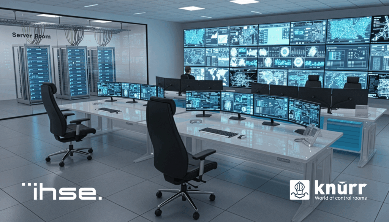 Knürr und IHSE präsentieren vollintegrierte Arbeitsplatz-Lösungen für ergonomische u. resiliente Kontrollräume