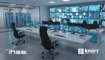 Knürr und IHSE präsentieren vollintegrierte Arbeitsplatz-Lösungen für ergonomische u. resiliente Kontrollräume