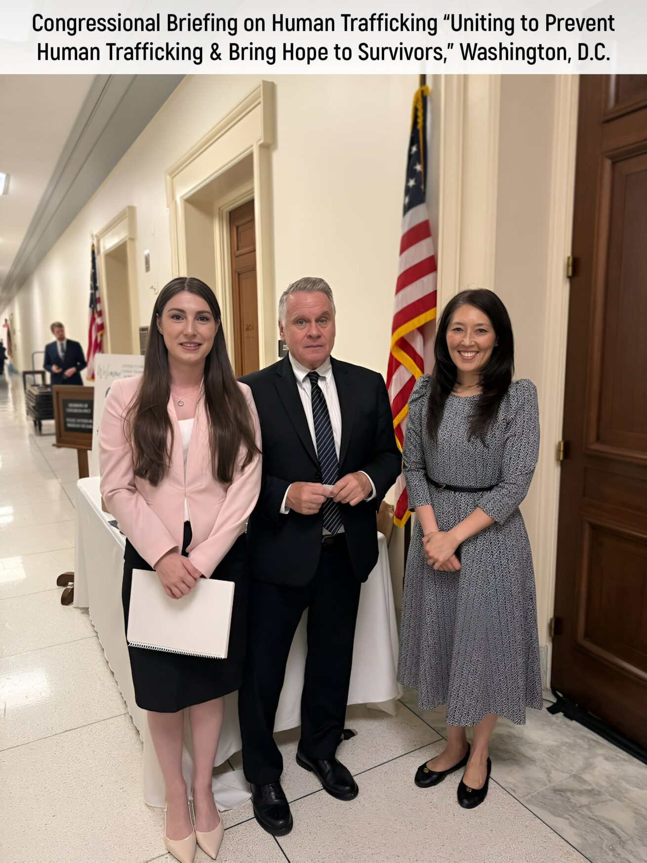 Kongress-Briefing zum Thema Menschenhandel vereint führende Interessenvertretungen und Gesetzgeber