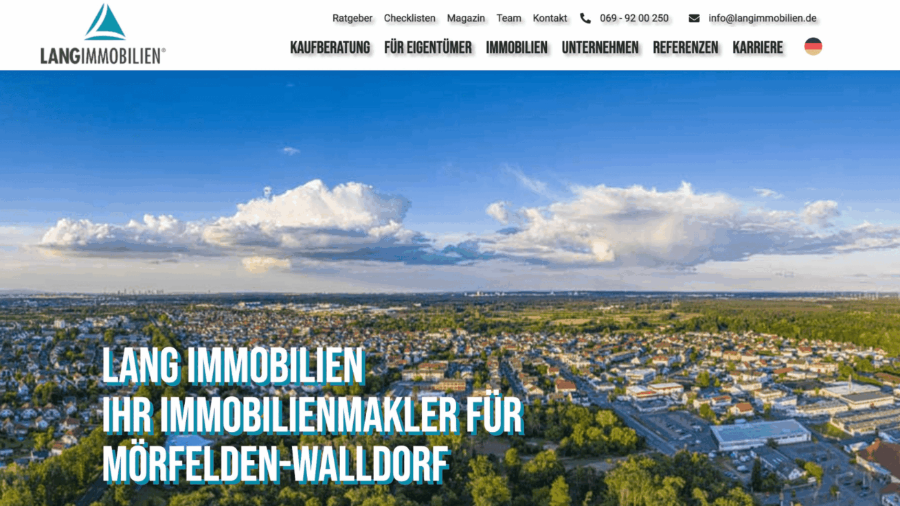 Lang Immobilien GmbH – Ihr vertrauensvoller Immobilienmakler in Mörfelden-Walldorf