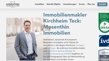Mosenthin Immobilien – Immobilienmakler Kirchheim unter Teck