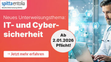 NEU: Unterweisungsthema „IT- & Cybersicherheit“ für Zahnarzt- & Arztpraxen bei entolia