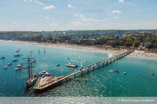 Ostseebrücke Scharbeutz: Neue Treppenanlage trotzt Wind und Wetter