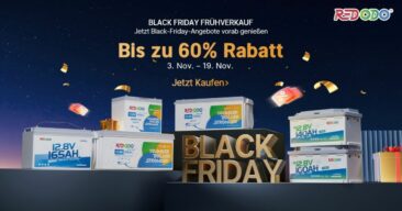 Redodo Black Friday 2025: Frühstart mit exklusiven LiFePO4 Batterie Angeboten