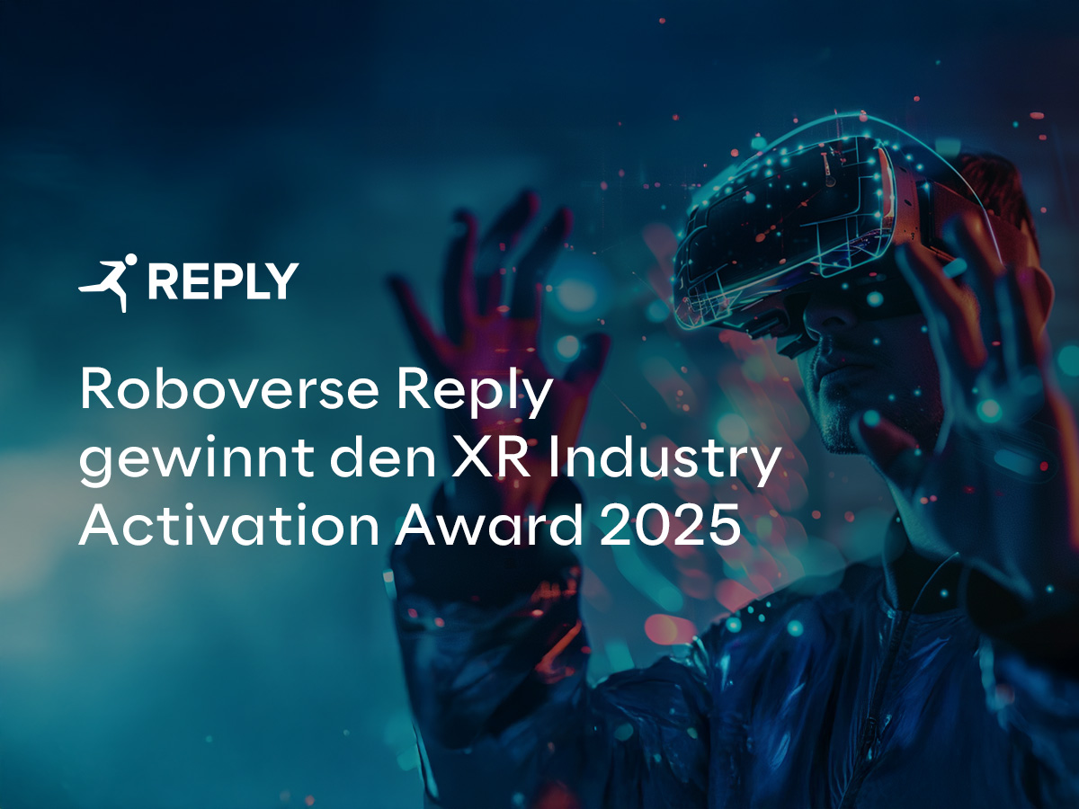 Roboverse Reply gewinnt den XR Industry Activation Award 2025