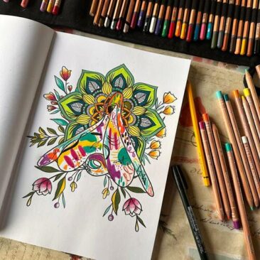 Selbstliebe zum Ausmalen: Das Vulvina Coloring Book
