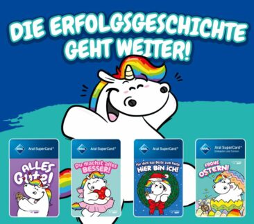 Starke Marken, starke Partnerschaft – Pummeleinhorn & Aral verlängern ihre Erfolgsgeschichte