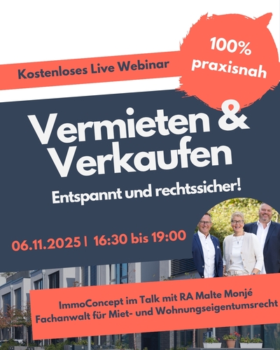 Stressfrei vermieten und verkaufen – so geht’s!