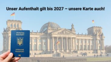 Unser Aufenthalt gilt bis 2027 – unsere Karte auch!