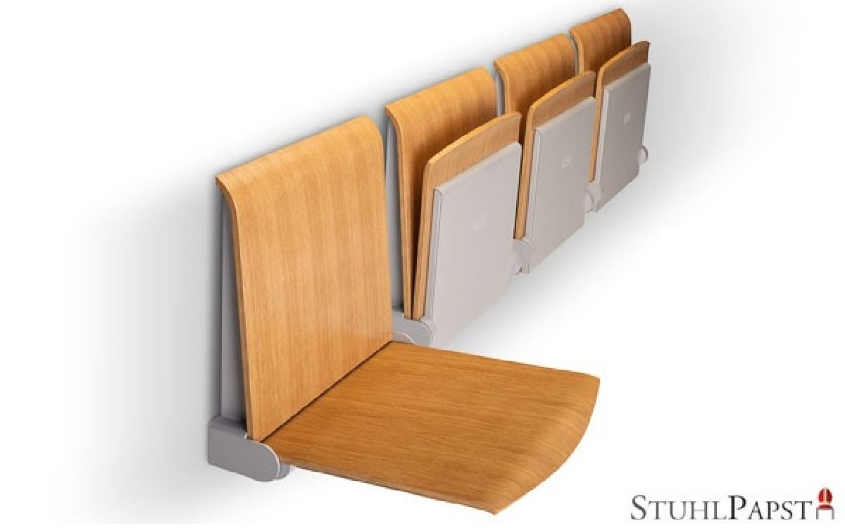 Unzählige Vorteile von fest montierten Wandklappsitzen in Fluren und Wartezonen
