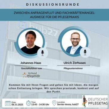 Verbund Pflegehilfe auf dem Deutschen Pflegetag 2025 – Digitale Lösungen für die Pflegepraxis im Fokus