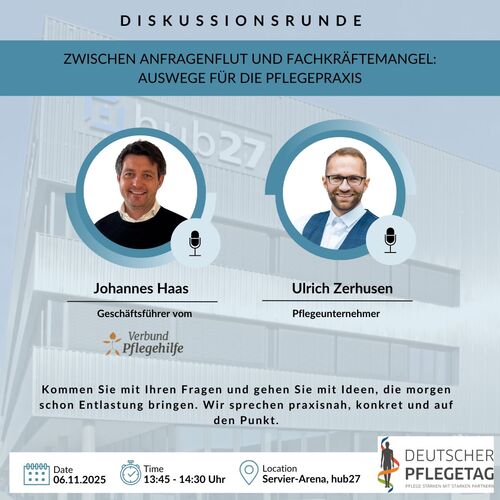 Verbund Pflegehilfe auf dem Deutschen Pflegetag 2025 – Digitale Lösungen für die Pflegepraxis im Fokus