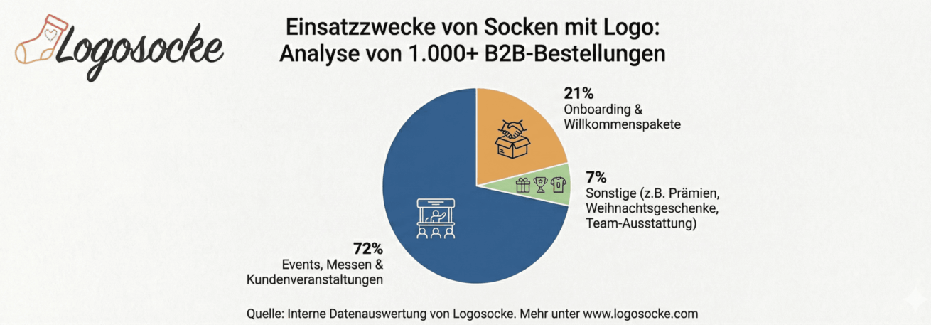 Vom Wegwerf-Giveaway zum Lieblingsteil: Wie Logosocke den CO?-Fußabdruck von Werbegeschenken senken will
