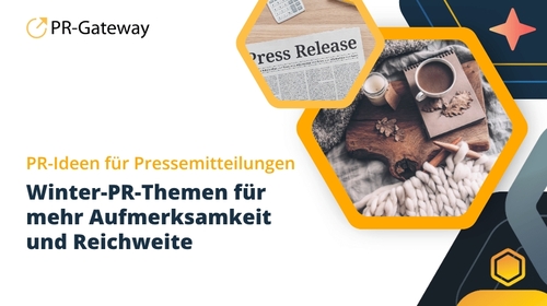 Winter-PR: Themen für Pressemitteilungen, die jetzt funktionieren