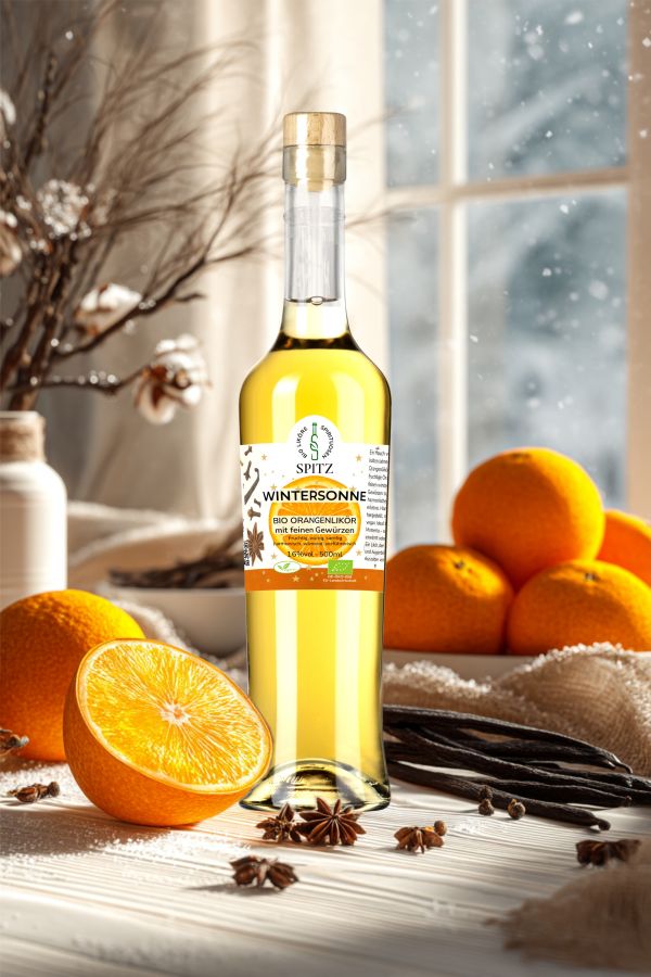 Wintersonne – Neuer Bio-Orangenlikör bringt Wärme in die kalte Jahreszeit