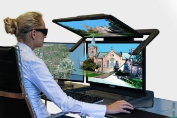 3D-Punktwolken effizient erfassen und stereoskopisch darstellen mit Terrasolid und 3D PluraView