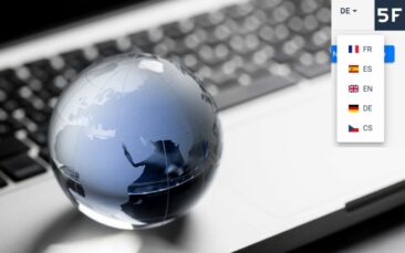 5FSoftware jetzt in fünf Sprachen verfügbar: Französisch, Spanisch und Tschechisch neu mit dabei!