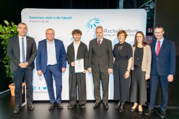 B. Eng. Mika Wissel erhielt den IfKom-Preis 2025 an der TH Aschaffenburg