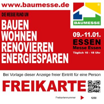 Baumesse Essen 2026: Immobilienbewertung in 10 Minuten – kostenlos am Stand von Gottschling Immobilien