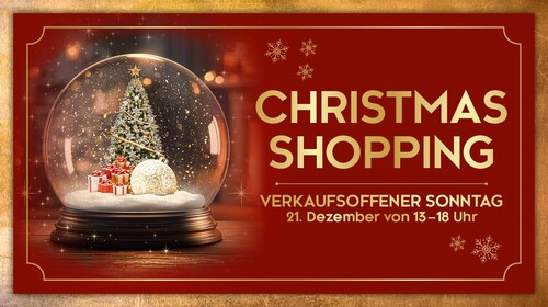 Christmas Shopping-Sonntag im nahezu vollvermieteten ALEXA