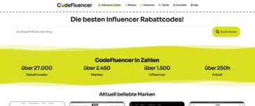 CodeFluencer – größtes Portal für Influencer Codes