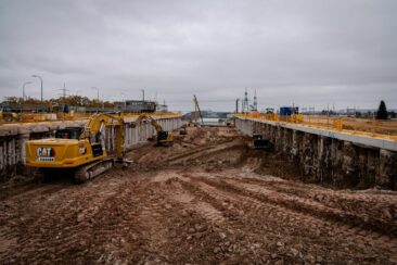 FISCHER Weilheim am Main-Donau-Kanal – Erdarbeiten im Großformat