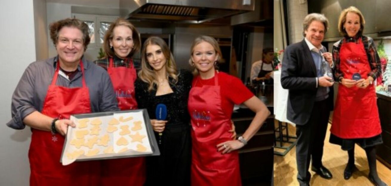 Hallstein Wasser lud zum Austauschen, Backen und Gutes tun zugunsten der „Clarissa & Michael Käfer Stiftung“